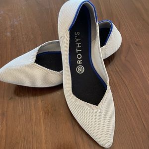 Rothy’s point loafers
